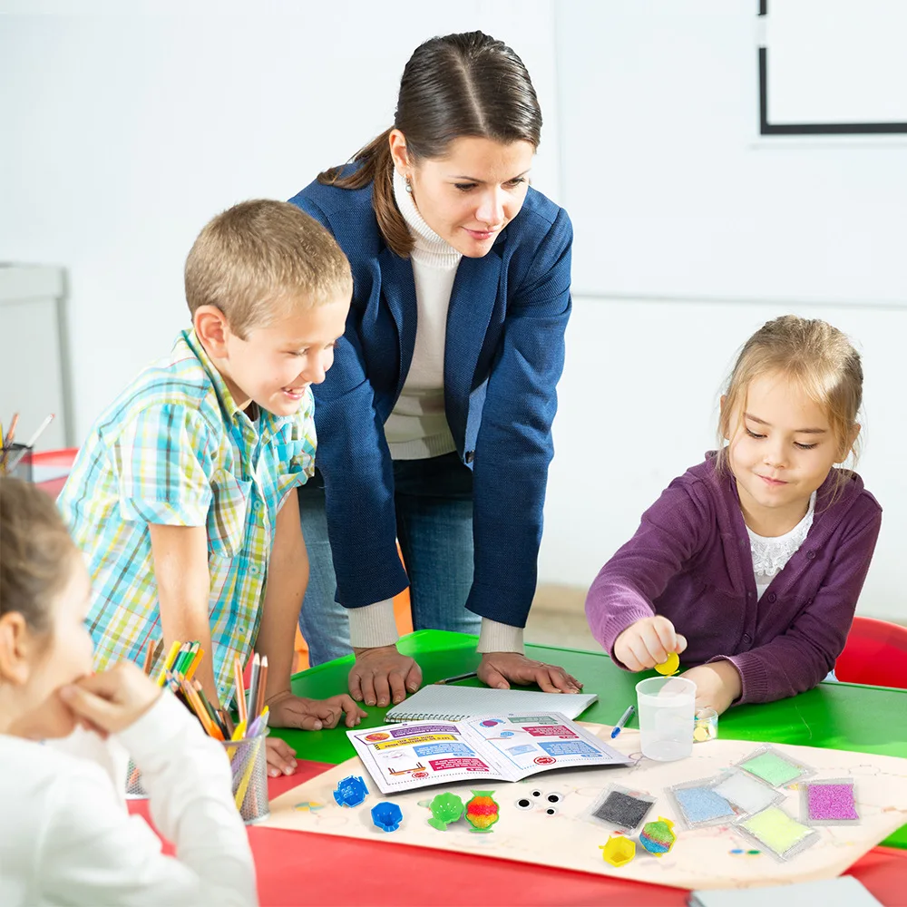 Balle rebondissante, bricolage, expérience scientifique, fait à la main, collocation en option, faites votre propre super balle, jouet d'apprentissage éducatif, ensemble de jouets puzzle