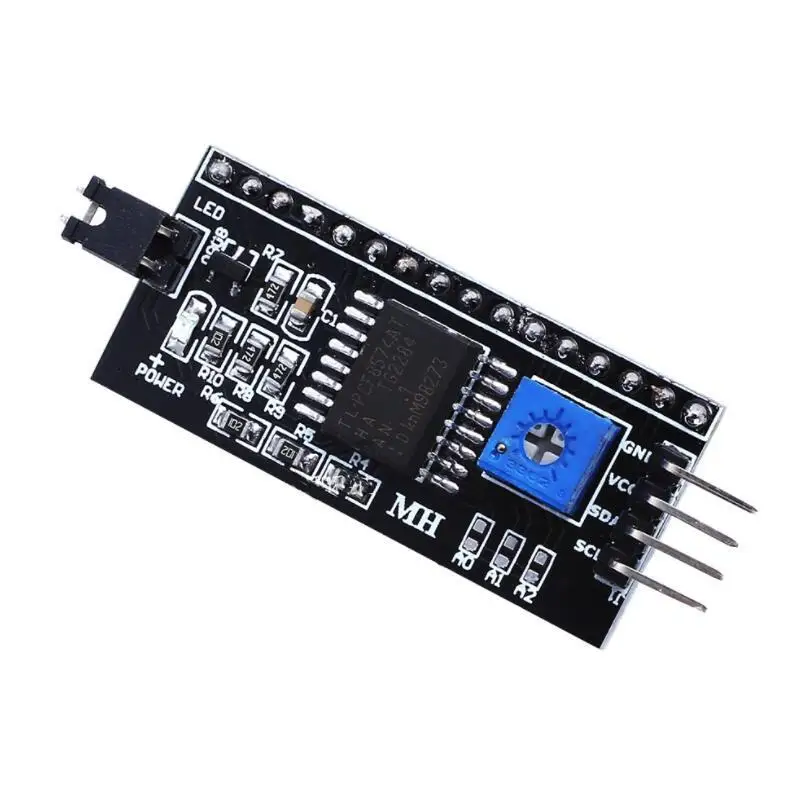 1 Stks/partij Lcd Module Blauw Groen Scherm Iic/I2C 1602 Voor Arduino 1602 Lcd For UNO R3 Mega2560 LCD1602