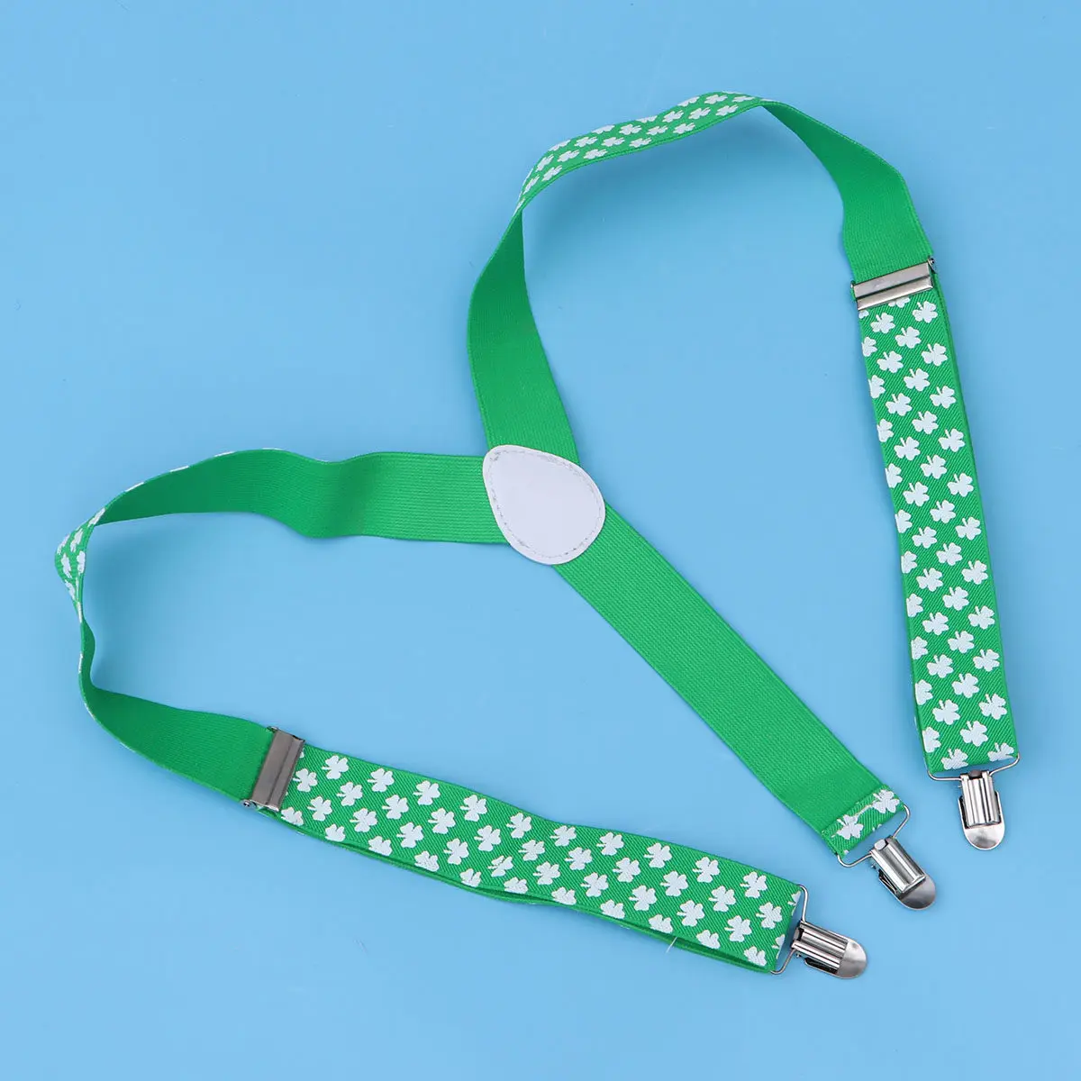 

Подтяжки с клеверным узором для Дня Святого Патрика, аксессуары для мужчин и женщин, для вечеринок, косплея, декоративное украшение, подарок