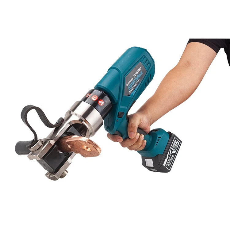 ED-630U كماشة هيدروليكية قابلة للشحن ماكينة قطع الأسلاك الأوتوماتيكية ماكينة تجعيد الأسلاك كماشة هيدروليكية