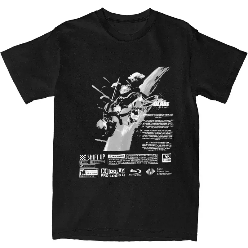 Y2K Men Videogame Stella Blade Adventures T-Shirts Cotton Clothing Funny Short Sleeve T O-Neck Popular Tee Shirt Big Size 6XL