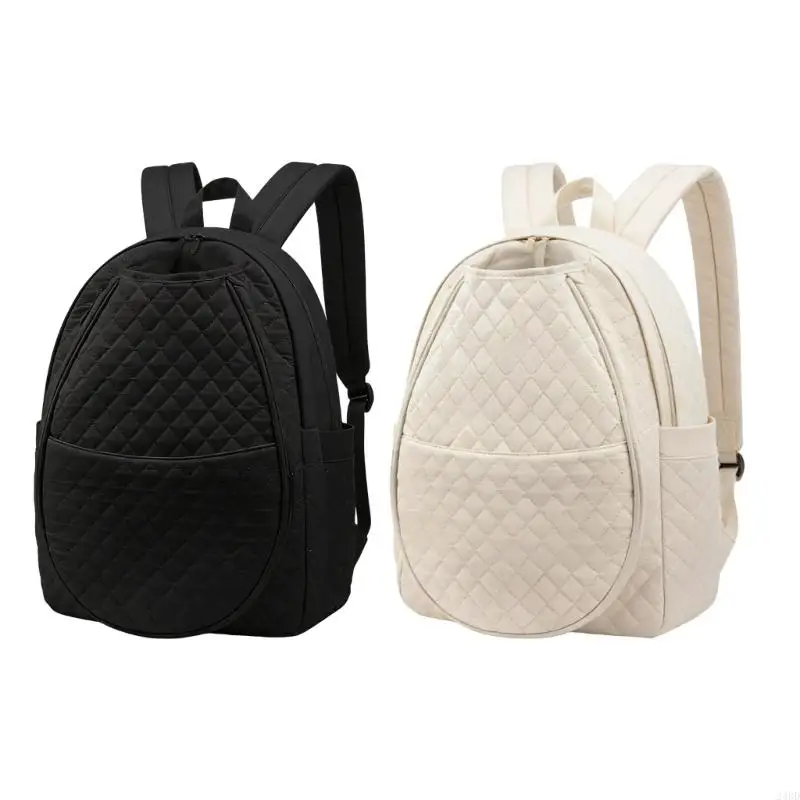 

Tennis Sports Backpack Rackets Compartment for Standard 27 Inch Rackets Light weight Durable Polyester 24BD