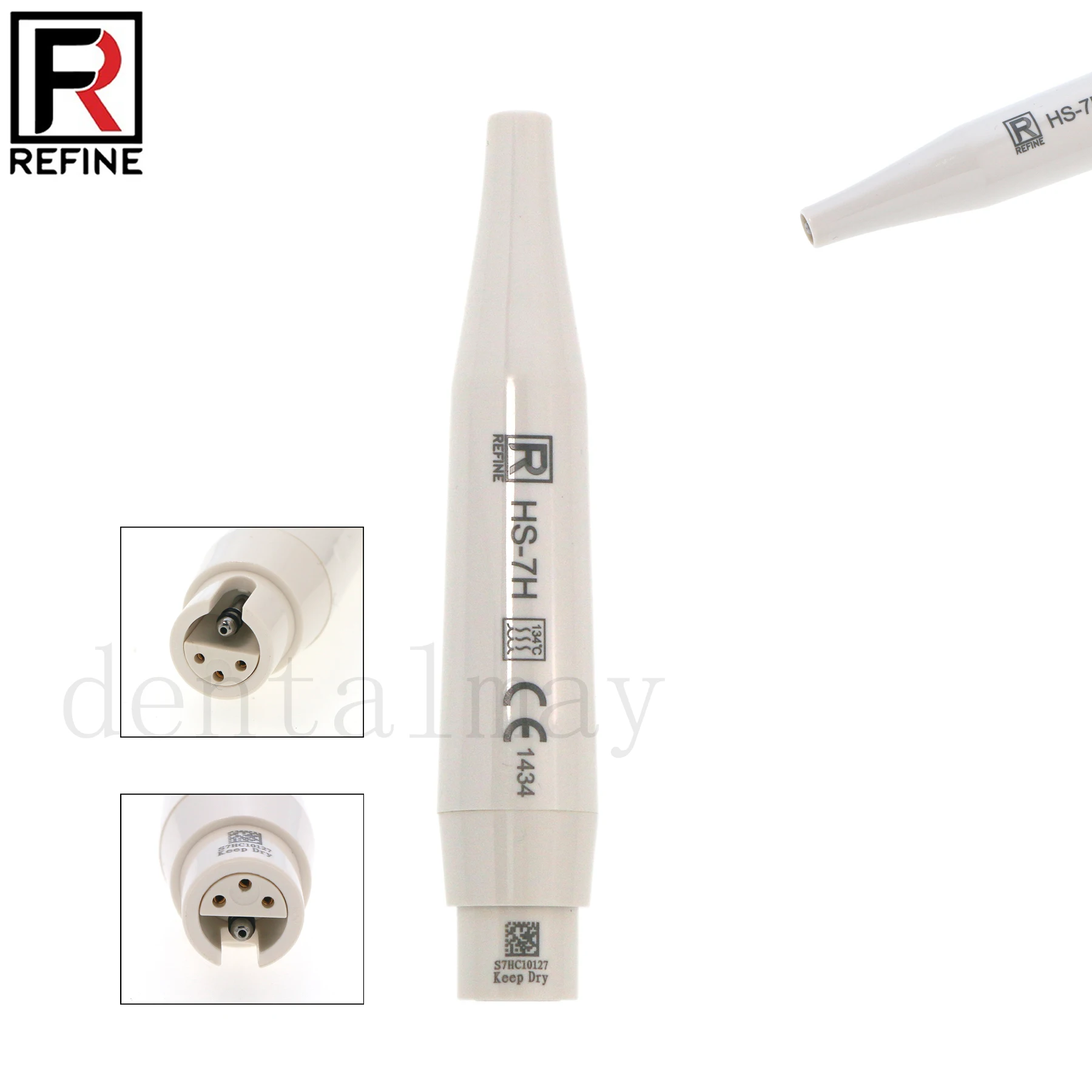 Refine Dental Ultrasonic Scaler Detachable Handpiece HS-7H Fit DTE SATELEC Autoclavable