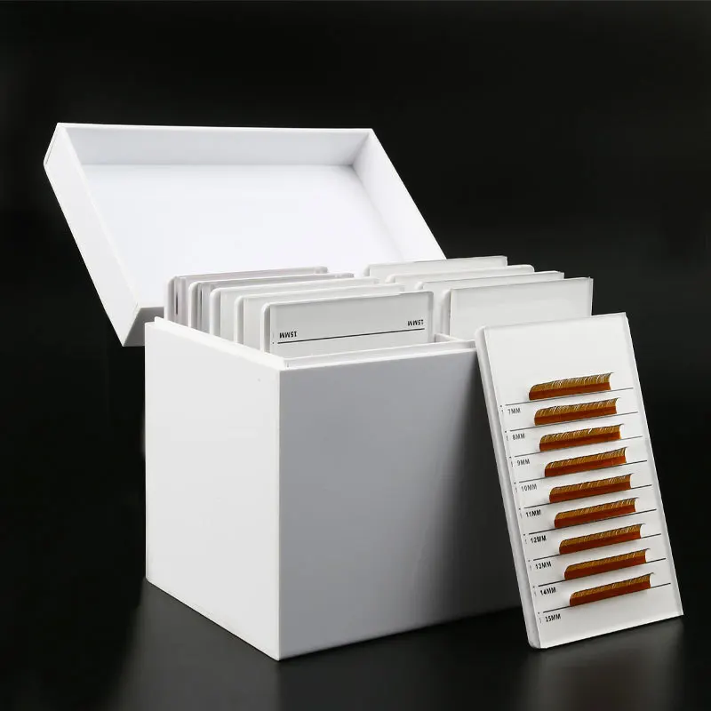 10-Layer Eyelash Storage Box Acrylic Eyelash Beauty Grafting Eyelash Tool Dustproof Storage Box Customization