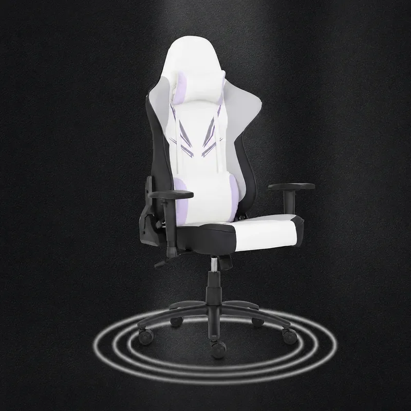 Ergonomic Gaming Chair Adjustable Height Home Office Computer Seat for Bedroom Study Internet Cafe Breathable Comfortable