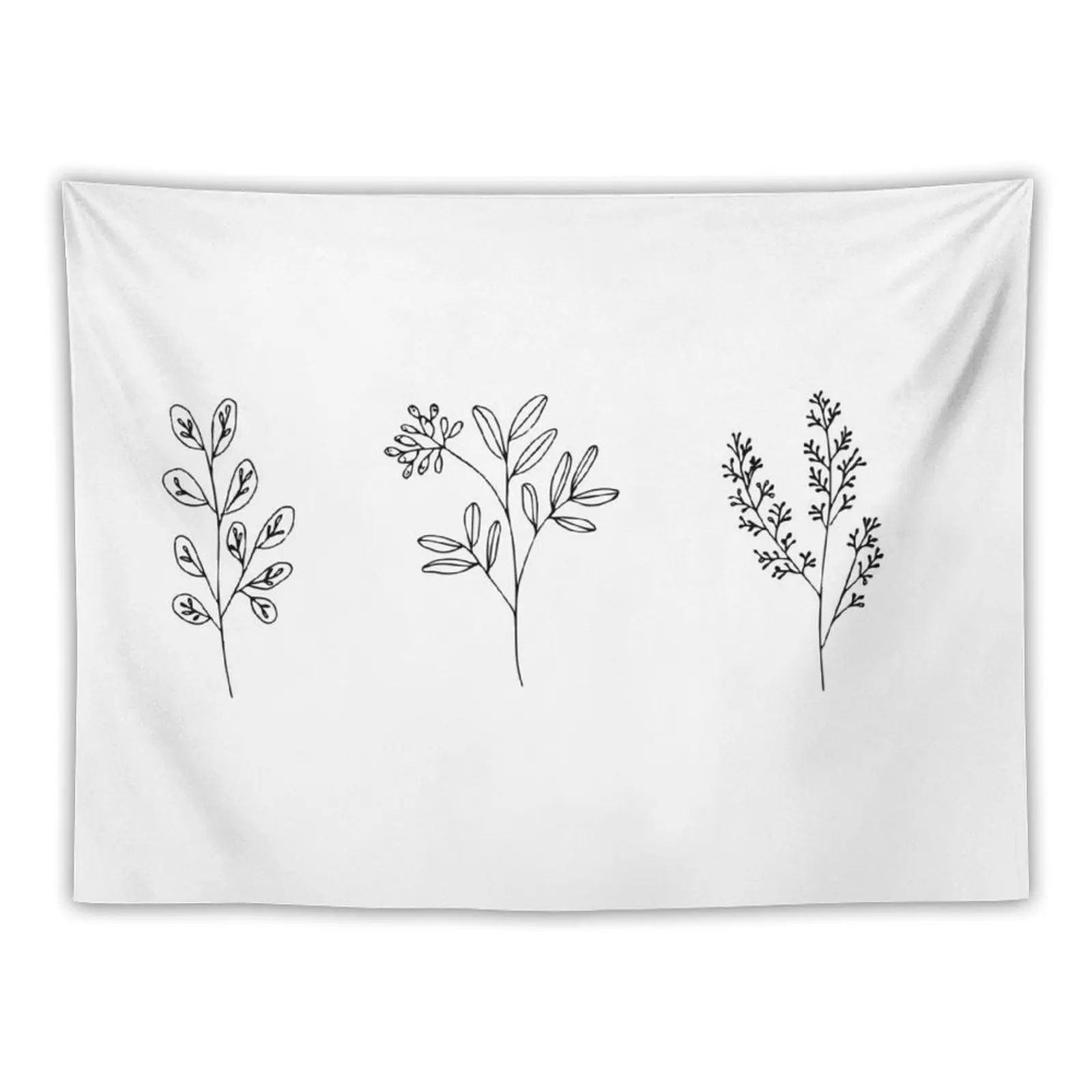 

Flower Stickers Tapestry Tapete For The Wall Room Aesthetic Decor Tapestry