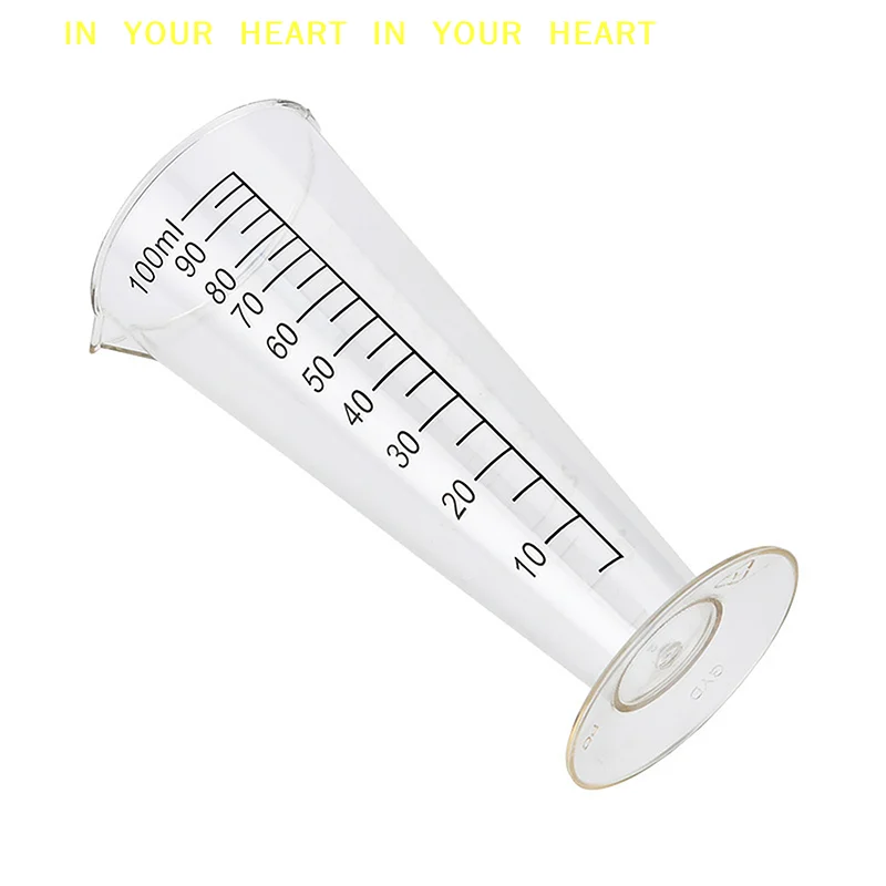 【X】100ml Food-Grade Acrylic Measuring Cup With Scale - BPA-Free, Perfect For Kitchen & Restaurant Use