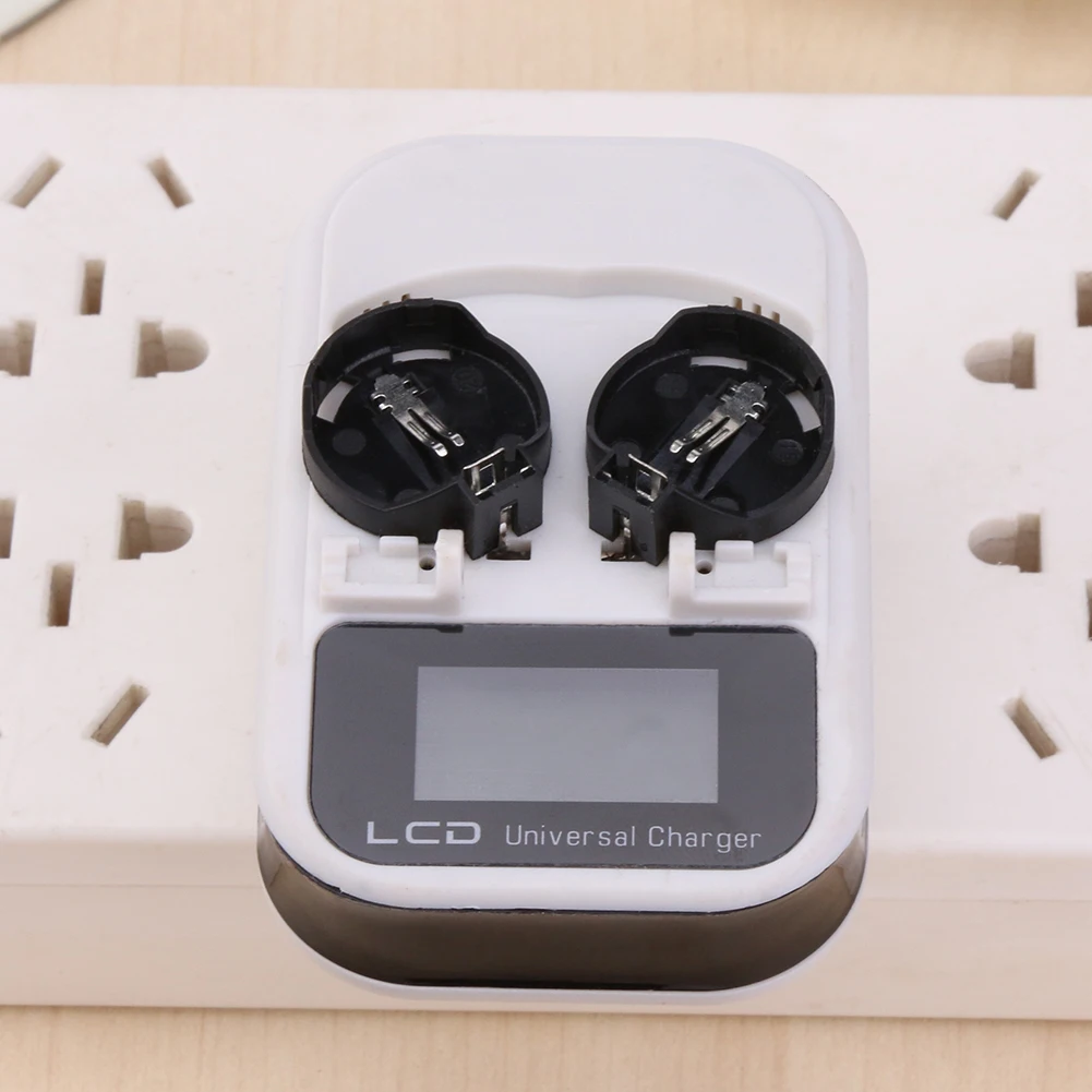 Button Battery Charger 3.6V LCD Button Battery Rechargeable EU Plug for LIR2016/LIR2025/LIR2032/ML2016/ML2025/ML2032 view 5