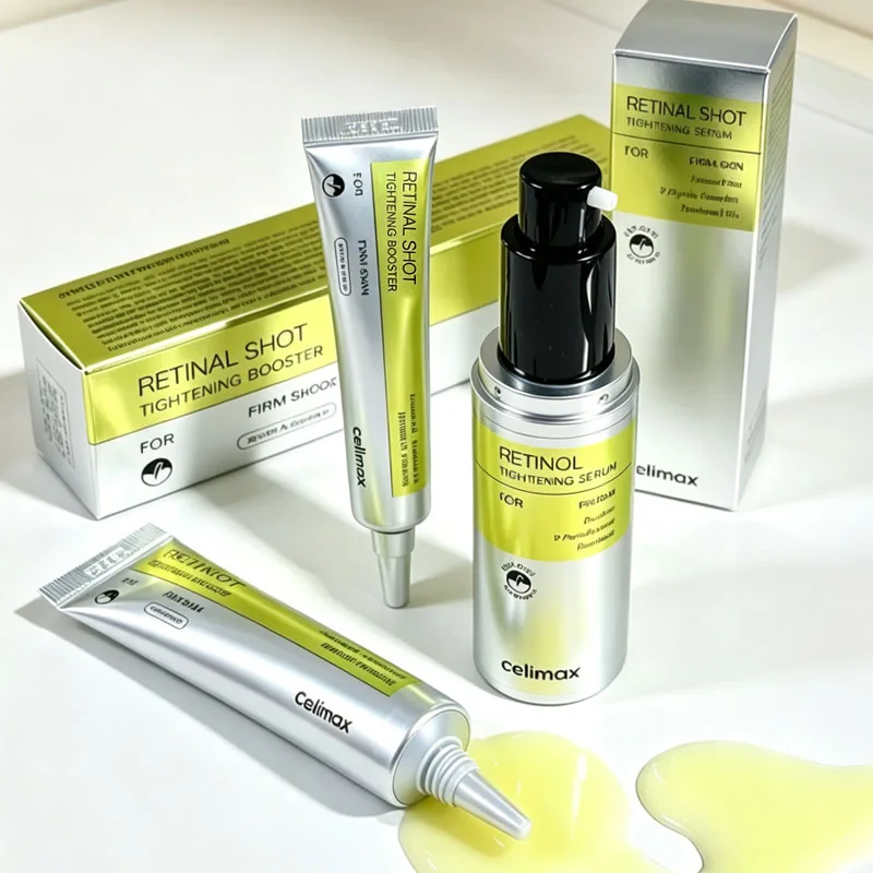 Original Celimax Skincare Retinol Eye Cream&retinol Essence Nourish The Face Long-lasting Hydrating Natural Skincare Set Korean