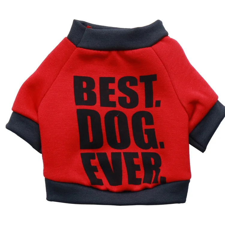 

Factory Pet Dog Clothing Wholesale, Fleece T-Shirt for Small Breed Poodle Teddy Pomeranian Puppy, New Autumn Winter Warm Apparel