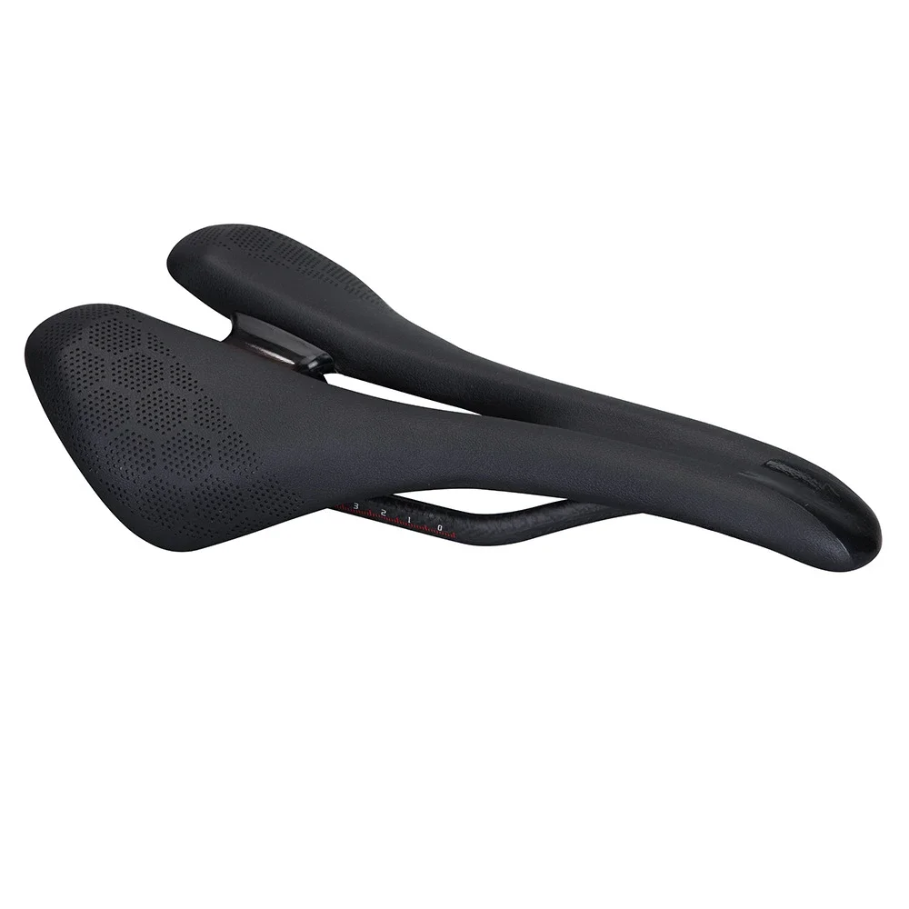 Suitable for R7 seat cushion hollow carbon fiber bow saddle road carbon fiber self cushion seat bag bicycle carbon bow