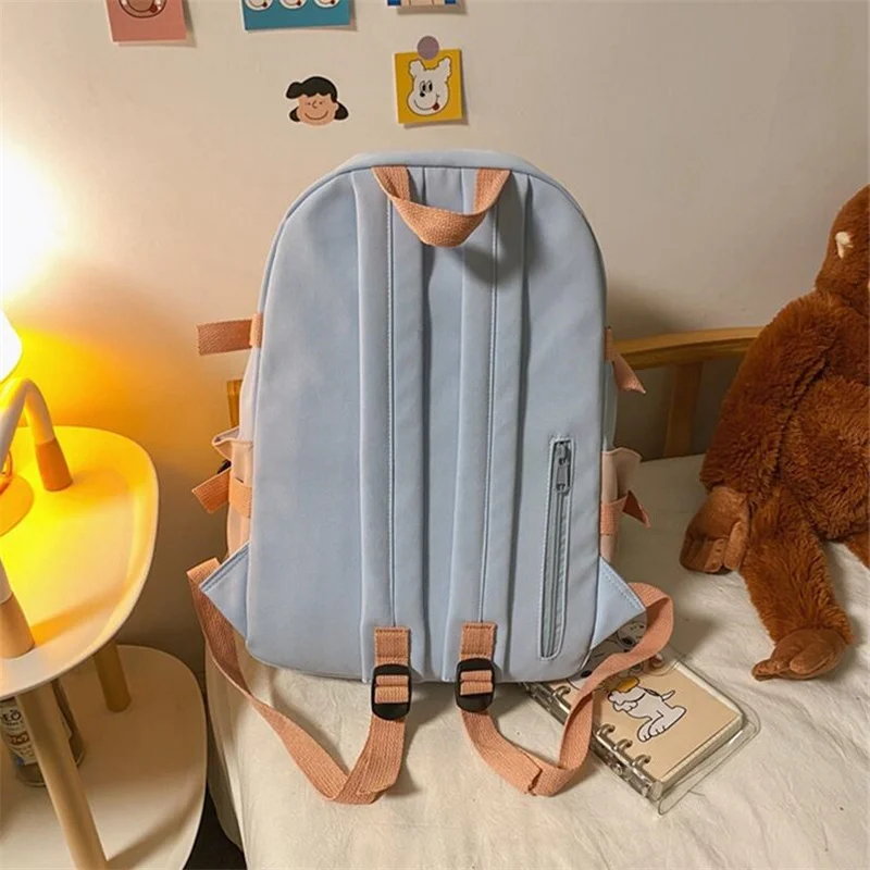 Mo Dao Zu Shi Wei Wu Xian Backpack Mochila Teenarges Schoolbag Boys Girls Color Blocking Laptop Outdoor Shoulder Bags