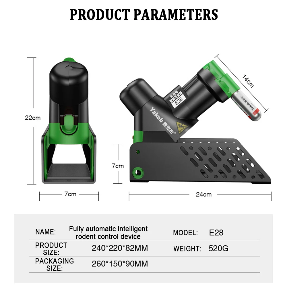 

Automatic Humane Non-Toxic Rat and Mouse Trap For Rat Home Restaurant Factory Multi-catch Trap Machine Trapstar by Co2 Cylinders