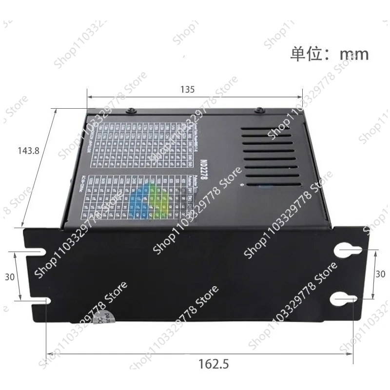 220VAC 2-Phase high voltage stepper drive ND2278 1.0A-7.8A  Driver it's latest version ND227