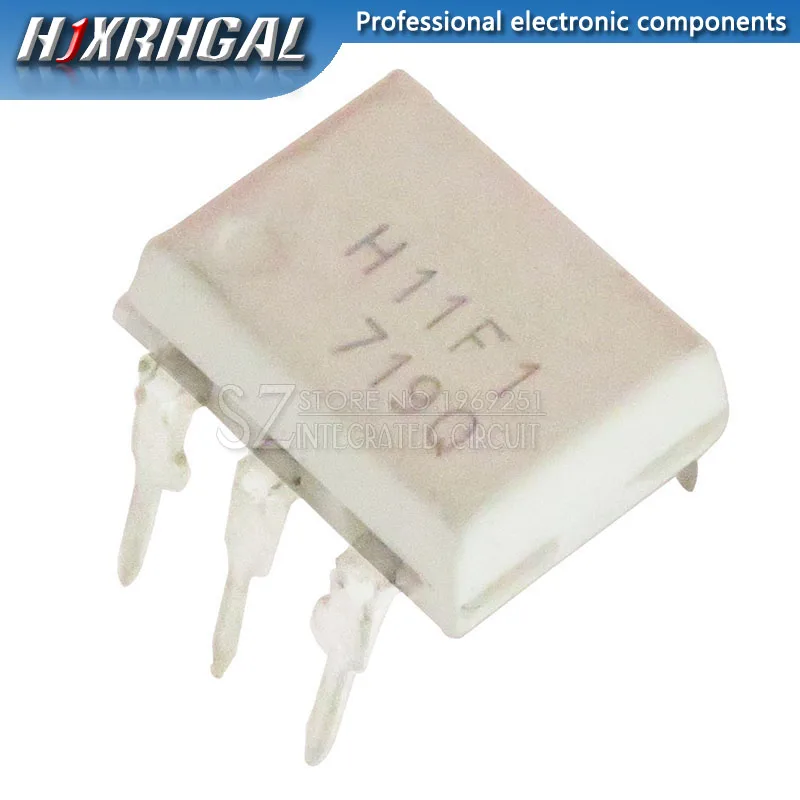 10PCS H11F1 H11 F1 DIP-6 Optocoupler