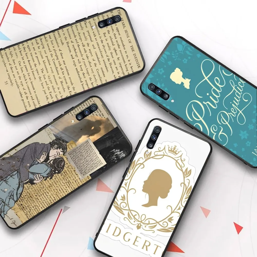 Pride And Prejudice Jane Austen Phone Case For Samsung A 10 11 12 13 20 21 22 30 31 32 40 51 52 53 70 71 72 73 91 13 shell