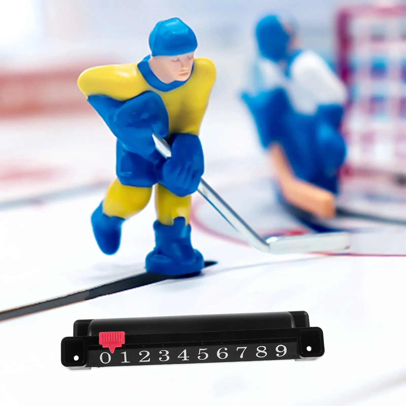 2 pezzi custodie per punteggi in plastica accessori per hockey aerei contatori per punteggio di hockey da tavolo forniture per tavoli per hockey su ghiaccio installazione facile per