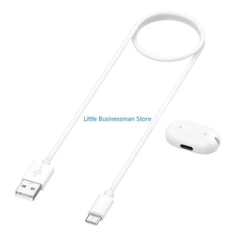 2 Pin Dock Cable Set for Fitness Trackers Office Desk Backup Use Daily M76A