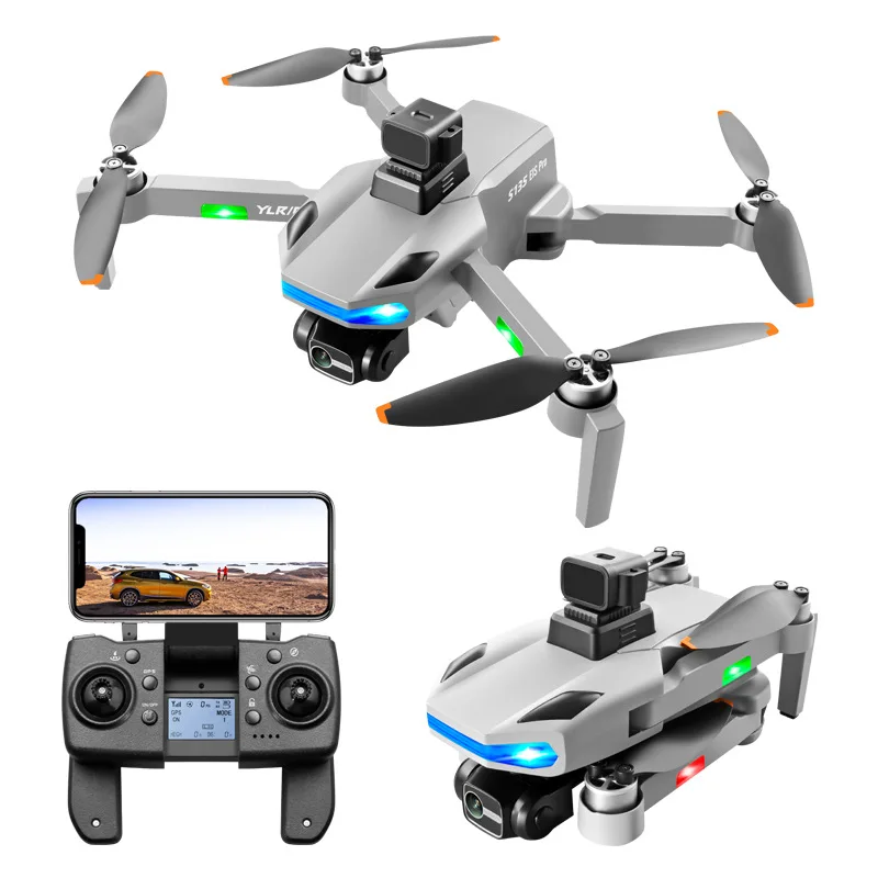 2022 S135 Pro GPS 드론, 4K HD 2DC 전문 항공 사진, 360 ° 장애물 회피 드론, 브러시리스 쿼드콥터 RC 장난감, 신제품