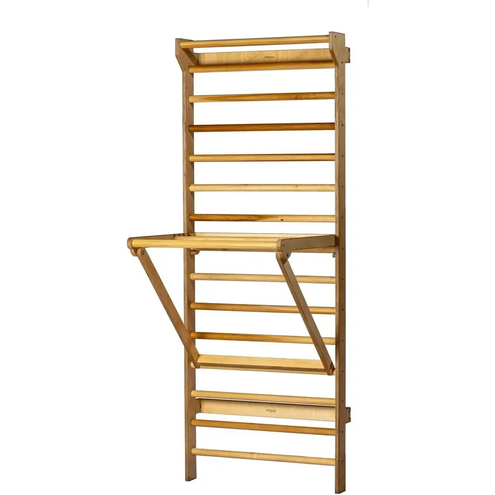 

Adjustable Pull-Up and Dip Bar Attachment for Ladder Stall Training
