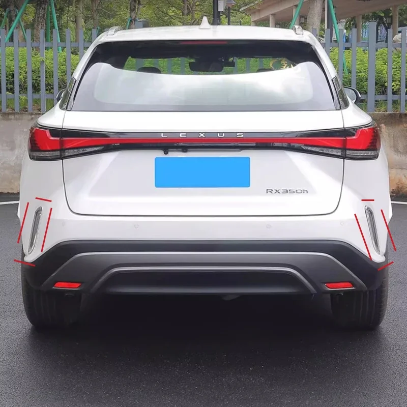 For Lexus RX350h/500h/450h 2023 2024 Car Rear Bar Side Trend Frame Change Decorative Appearance Upgrade Modification Accessories