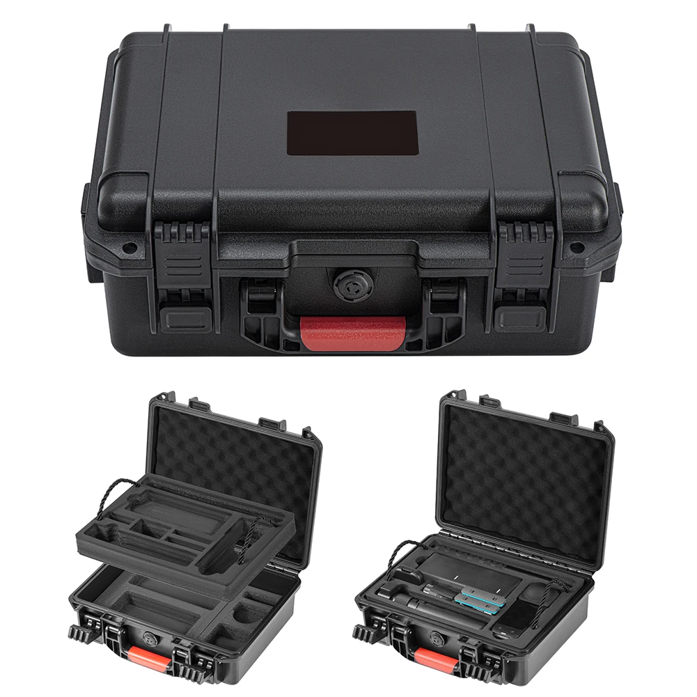 

Hard Case Explosion-proof Carrying Case 2 Layer Portable Travel Box IP67 Waterproof for Insta360 X5 Camera Essentials