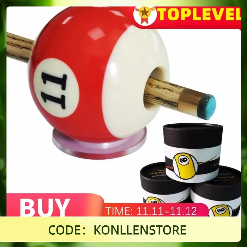 

Pool Game Billiard Practice Ball Snooker Training Ball Black Eight-Bar Practice Trainer Billiard Gift Portable Creative Gifts