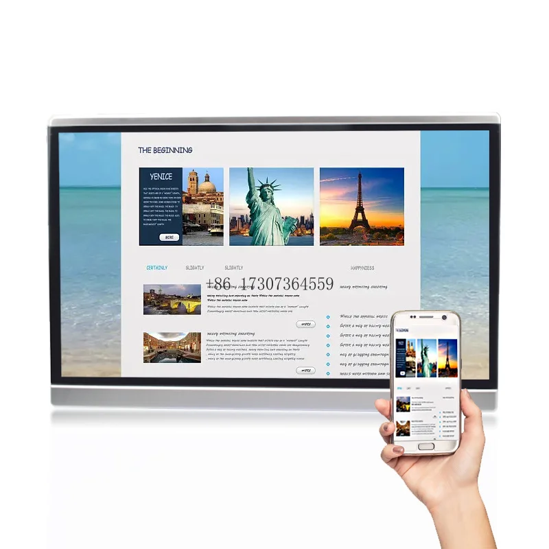 WIFI 13.3 Inch Display 2+32G Car Headrest Screen Android 11 Entertainment Monitor for Land Cruiser