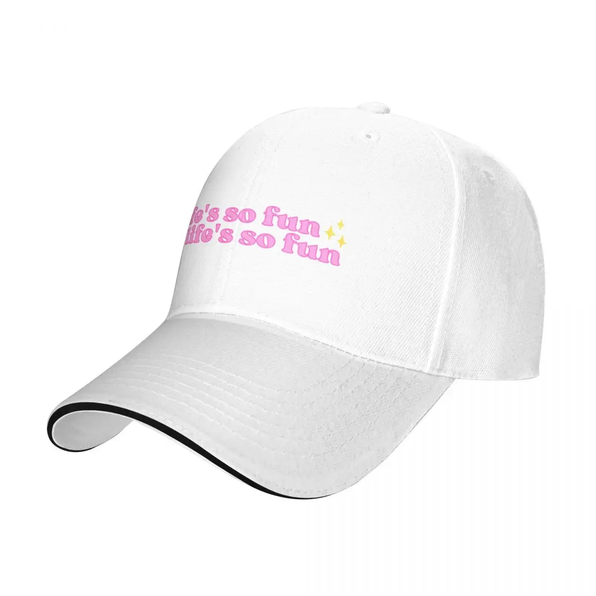 life's so fun, life's so fun | Silk Chiffon, MUNA feat Phoebe Bridgers Baseball Cap derby hat Luxury Cap For Women 2024 Men's