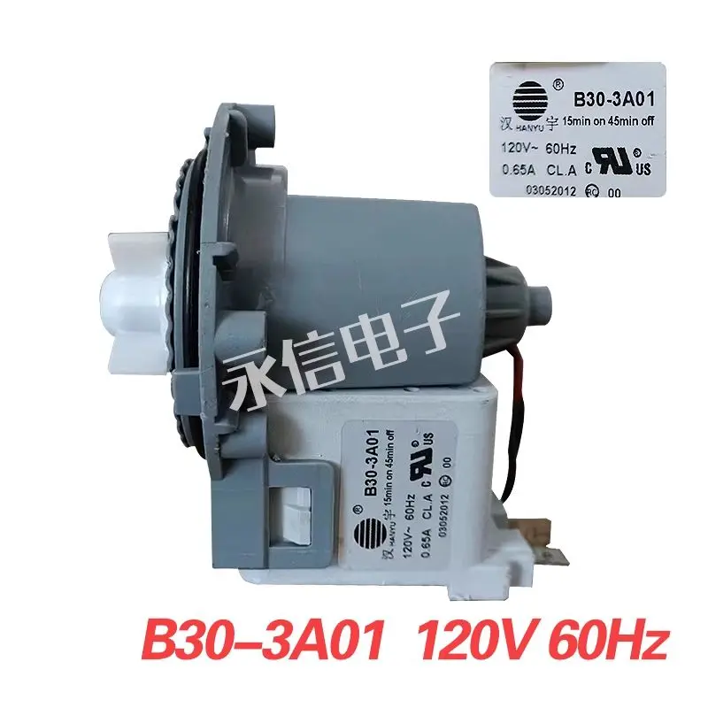 B30-3A01 AC120V 60HZ 0.65A For Samsung Drain Pump Motor Water Outlet Motors Washing Machine Parts