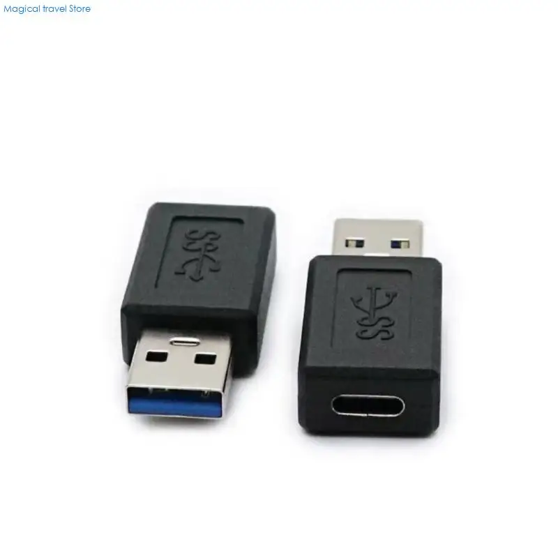N2UB USB C Female to USB3.0 Male Adapter Converter 5V3A For Quick Data Transmission