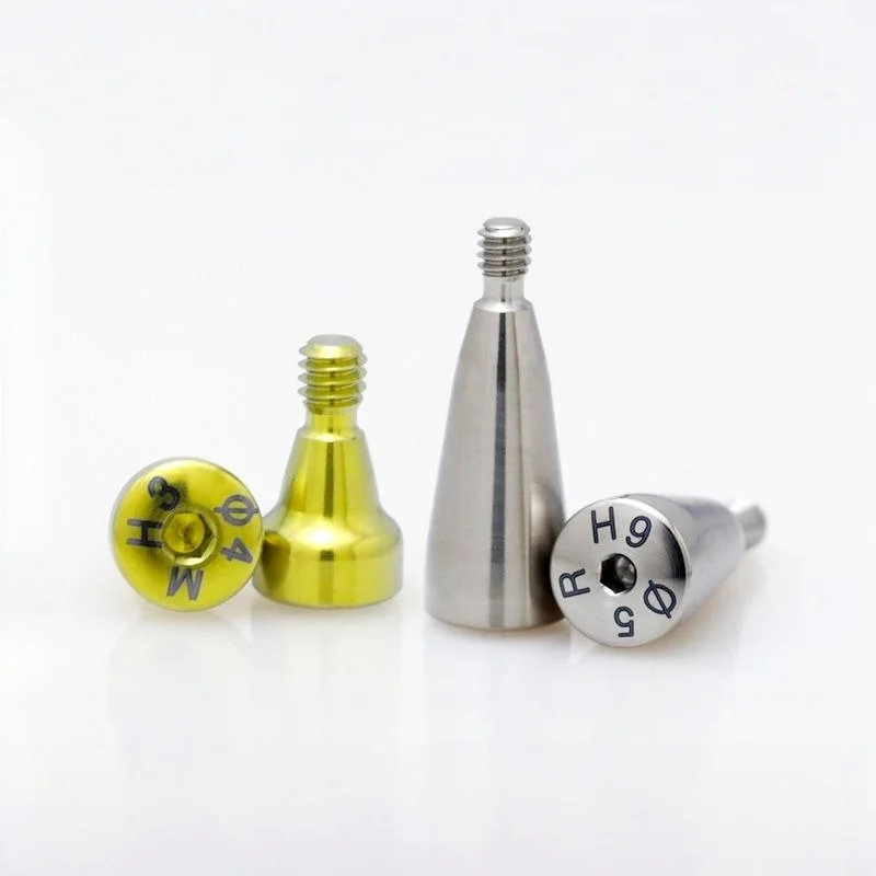 Dental TC4ELI Titanium Healing Cap Healing Abutment Matching Osstem Implant, Support Custom OEM ODM Dental Lab Supplies