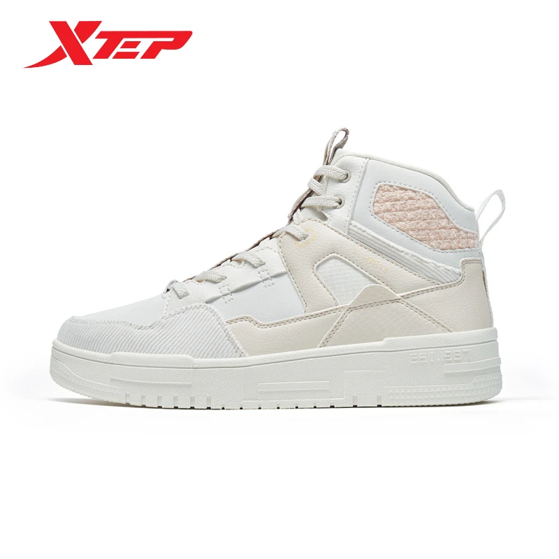 Xtep Mubai Sneakers Autumn Thick Bottom To Increase Warmth And Comfort Students Trend Sports Shoes Casual Shoes 878418310012