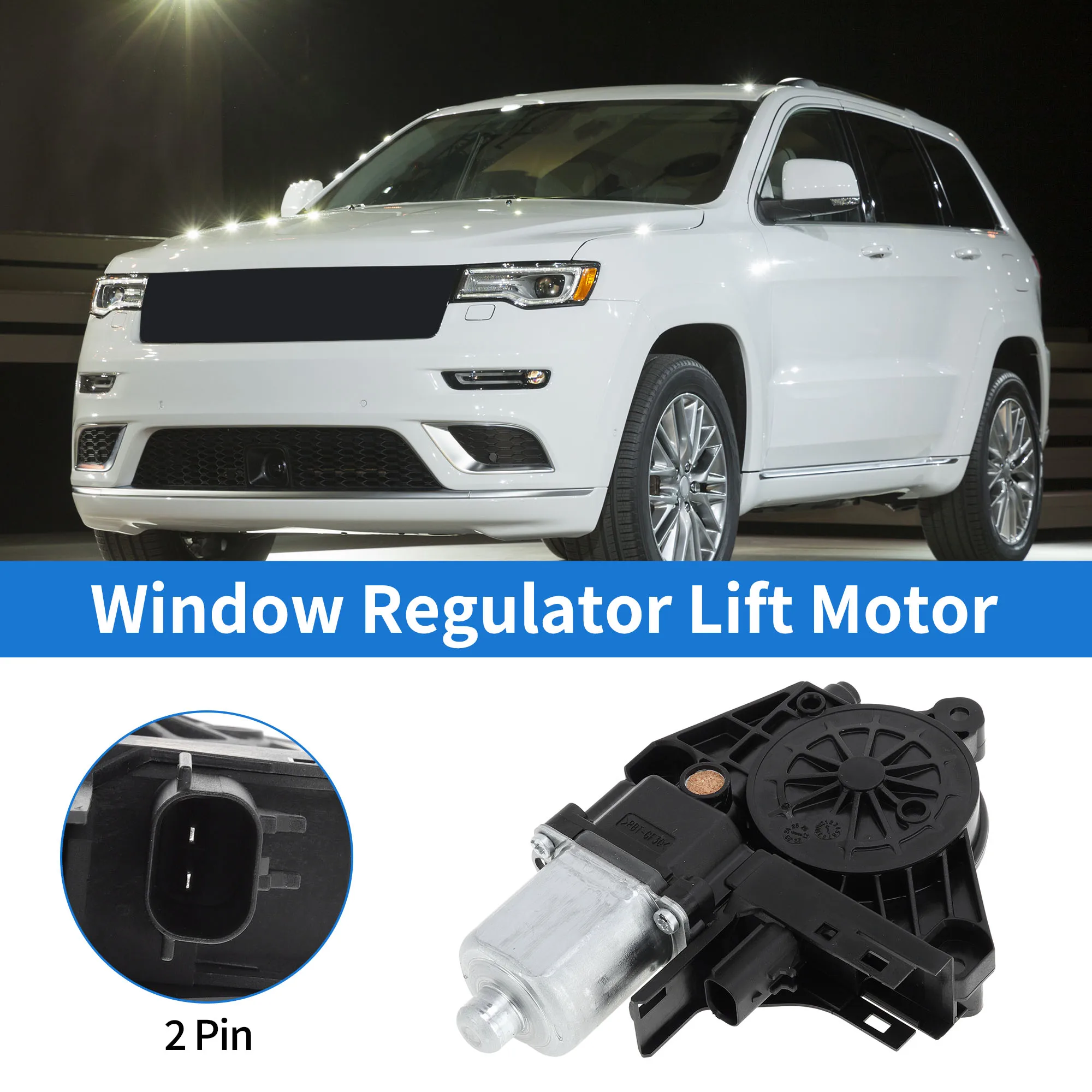 

UXCELL No.426000 Power Window Regulator Lift Motor for JEEP Grand Cherokee 2011-2021