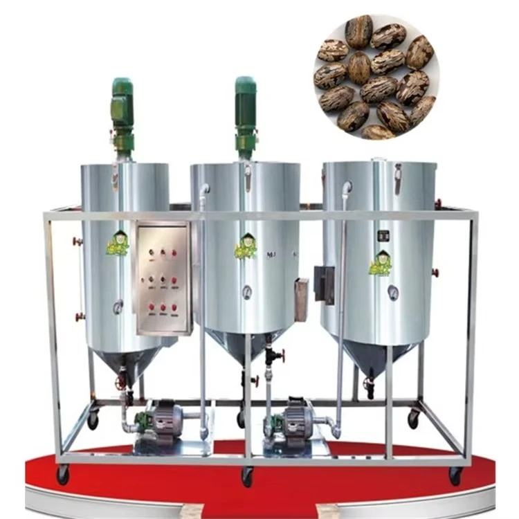 Small Business Full Automatic Cooking Oil Making Sunflower Oil Production Line Sesame Peanut Soybean Seeds Oil Press Plant