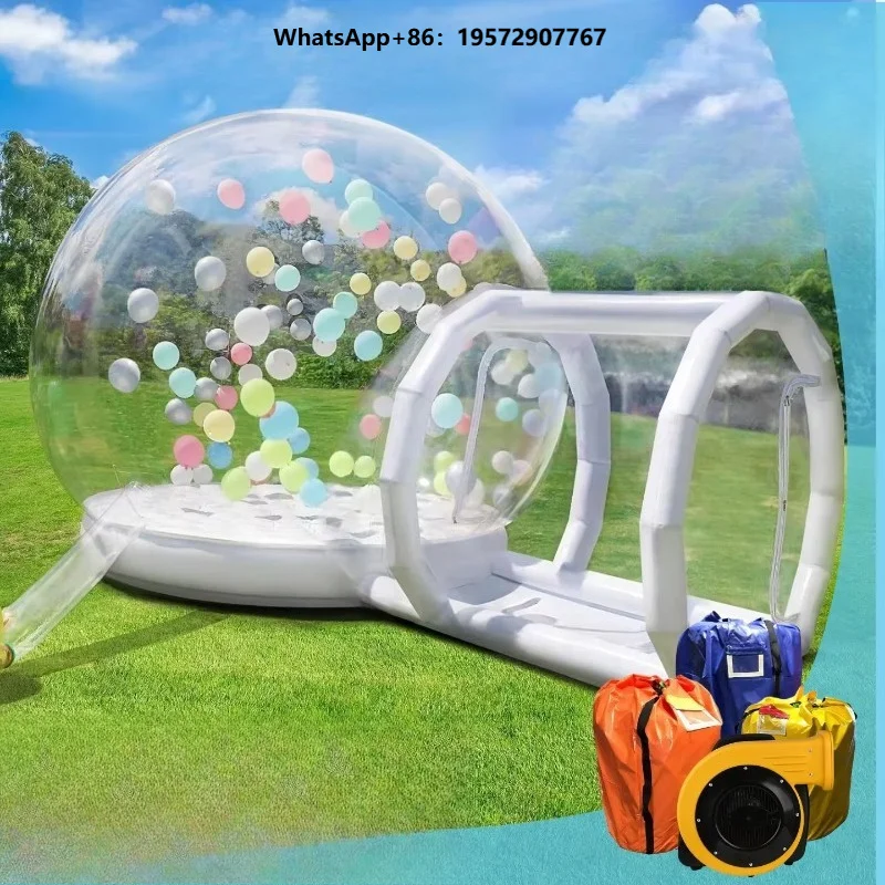 High Quality Inflatable Bubble Bounce House Tent Inflatable Balloon Houses with PVC Waterproof Transparent Camping Dome