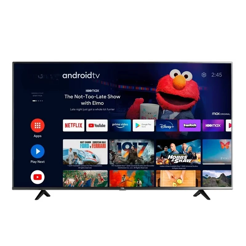 تلفزيون TCL LED جاهز للشحن بمقاسات 43 بوصة 50 بوصة 55 بوصة 65 بوصة 75 بوصة 85 بوصة 98 بوصة تلفزيون LED 4K SMART UHD بسعر جيد 43P735 تلفزيون بدون إطار