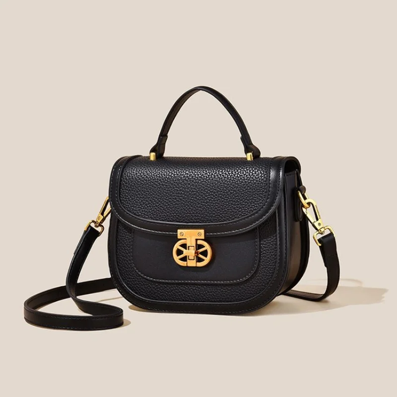 

Роскошная кожаная сумка-мессенджер для женщин в стиле через плечо, известная дизайнерская сумка, популярная классическая привлекательность