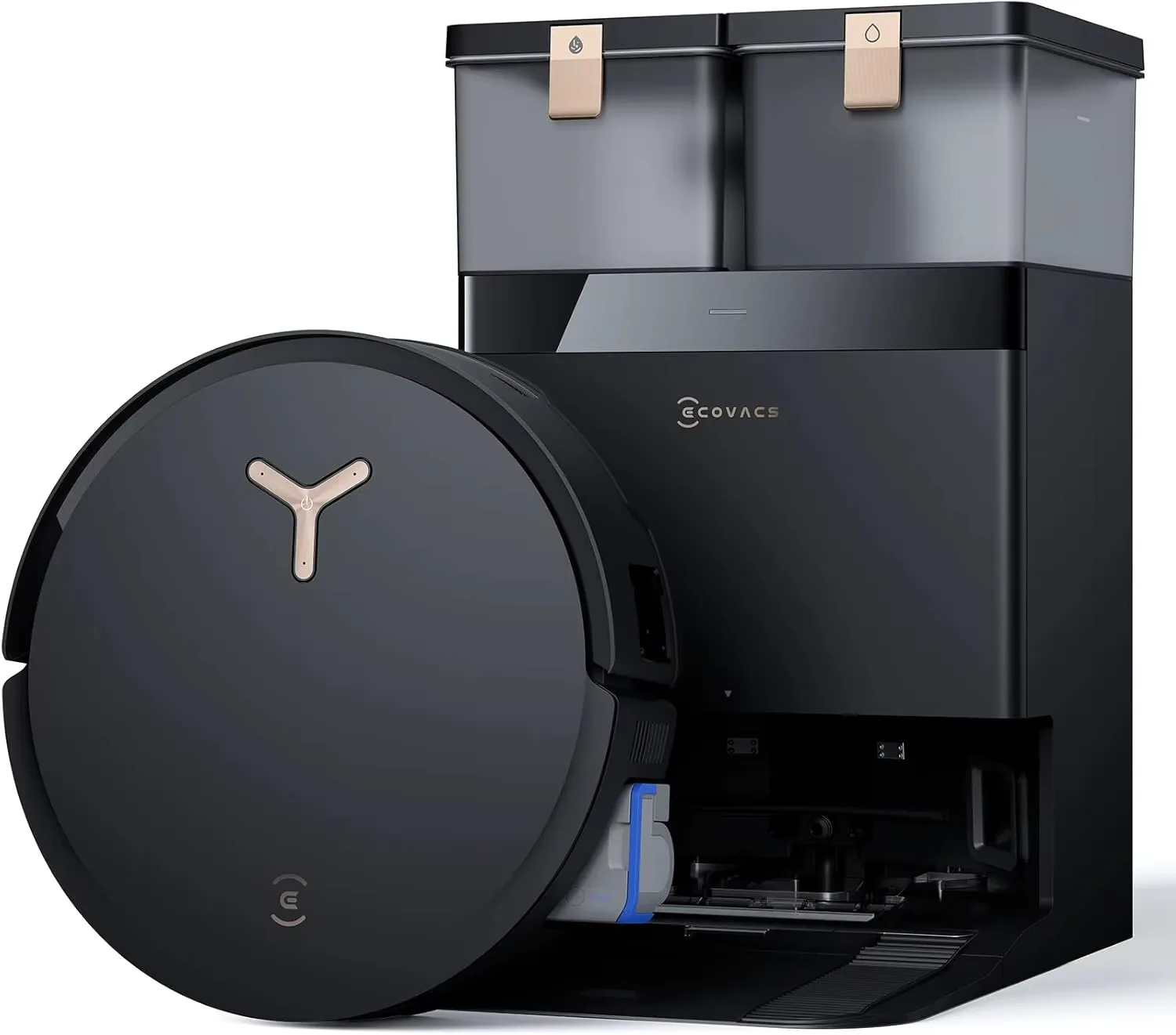 

ГОРЯЧИЕ ПРОДАЖИ Робот-пылесос и швабра ECOVACS DEEBOT T50 MAX PRO Omni — всасывание 18500 Па, автоматическое подъемное управление 18 мм, ZeroTangle & TruEdge 2.0,