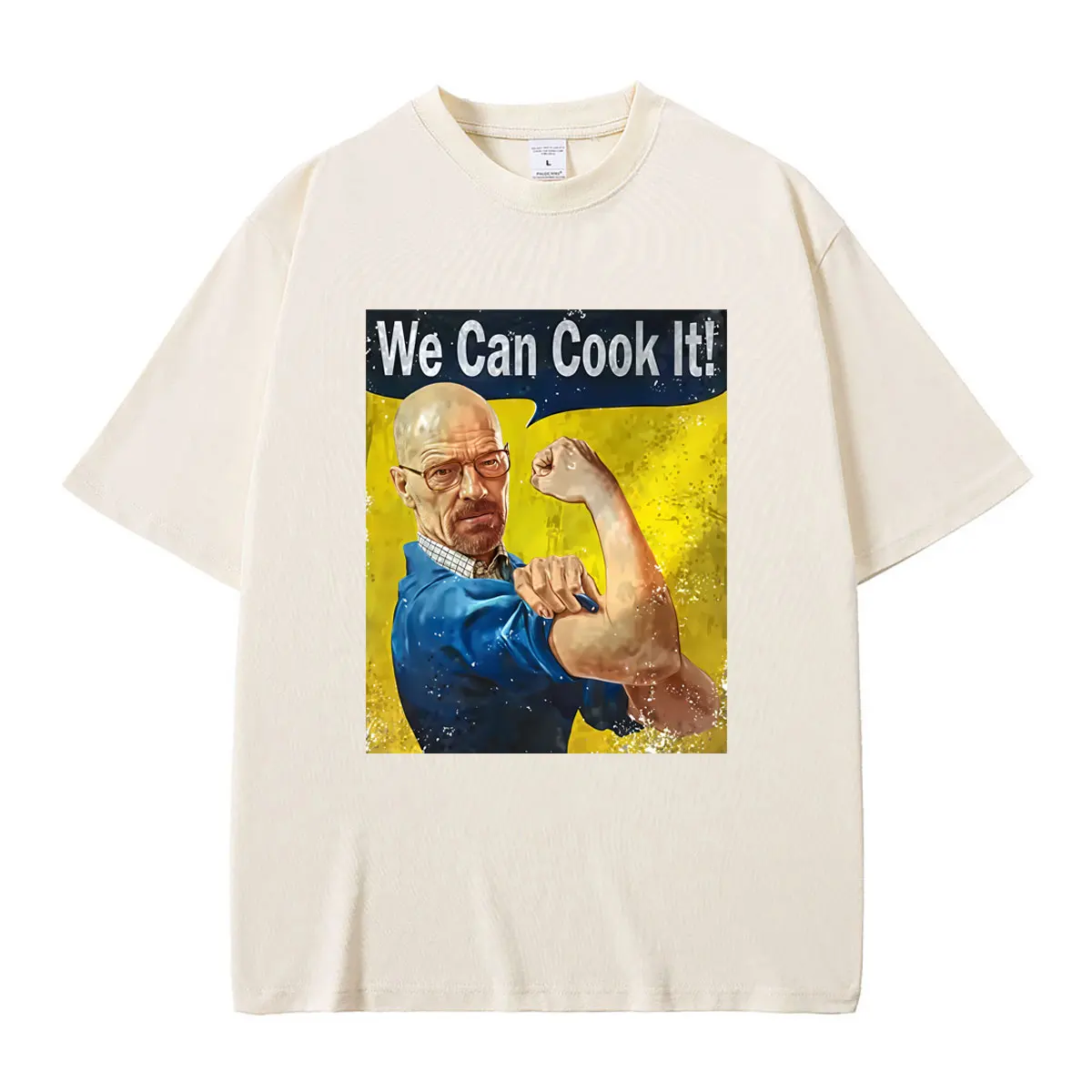 TV Series Breaking Bad Graphic T-shirt Heisenberg Walter We Can Cook It Tshirt Men Women Fashion Casual Oversized T Shirts Tops