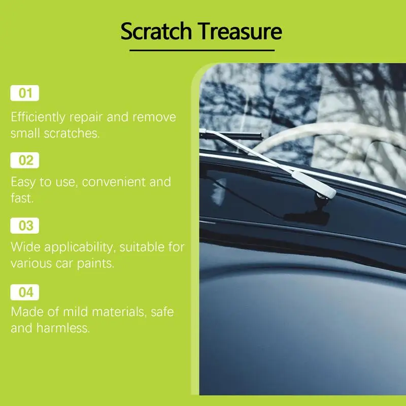 

Car Scratch Remover For Repairing Auto Scratch Repair Wax Protective Car Polishing Wax Car Scratch Remover Paste With Sponge For