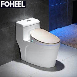 FOHEEL WC Auto SPA smart toilet seat smart knob LED display toilet seat cover electronic bidet toilet lid