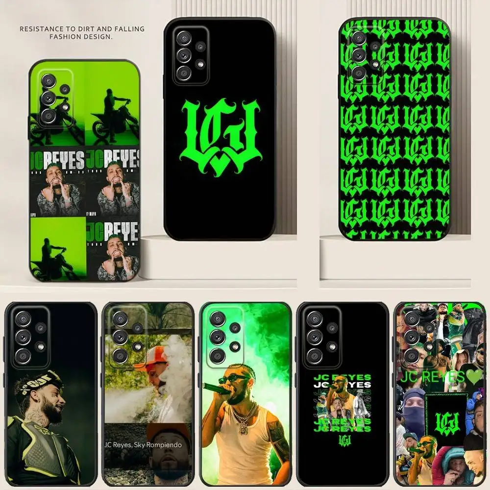 

HOT 2025 Jc Reyes JC REYES Tour Phone Case For Samsung S25,24,21,22,23,30,Ultra,20,Plus Black soft silicone case