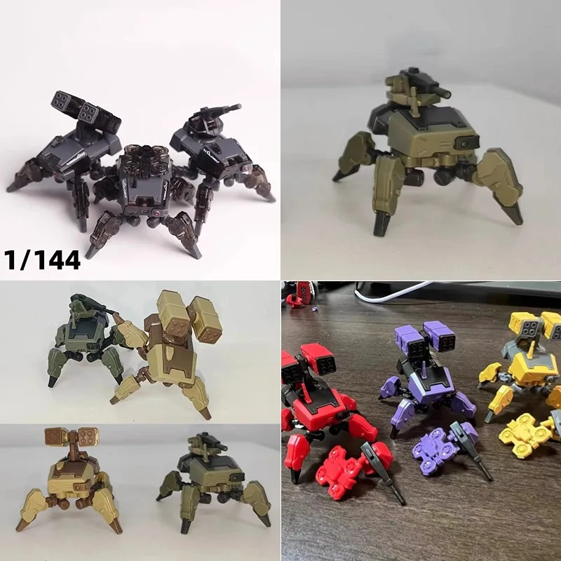 

Super Cavalry MAC18 Tarantula Squad 1/144 Scale Model 3Pcs/set Assembly Model Action Robot Toy