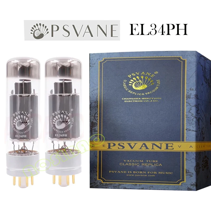 

PSVANE EL34PH Vacuum Tube Upgrade EL34C EL34B 6P3P 6CA7 6V6 EL34 HIFI Audio Valve Electron Tube Amplifier Kit DIY Match Quad