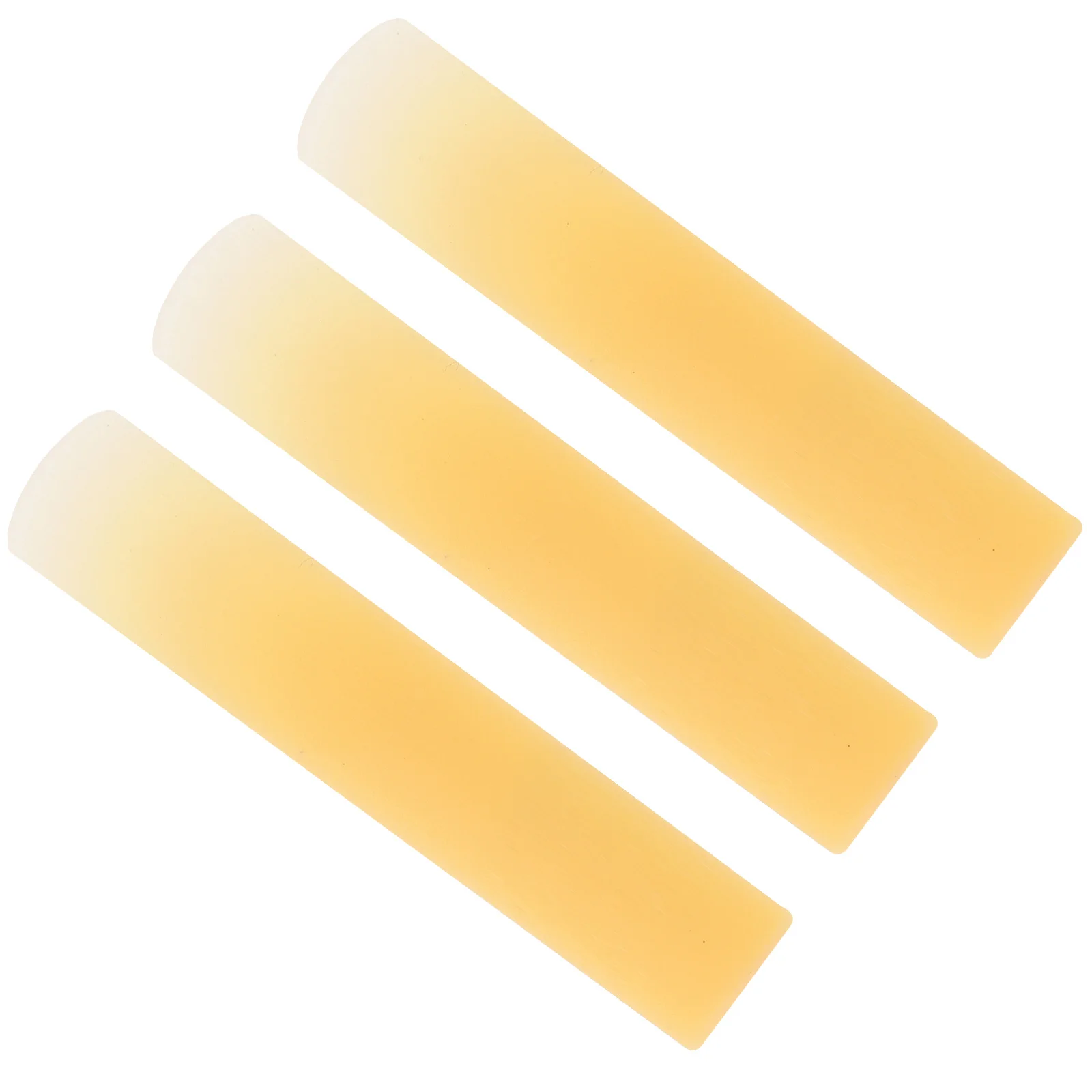 

3Pcs Clarinet Reeds Resin Professional Durable Easy Install No Burr Perfect for Performance Replacement Accessories