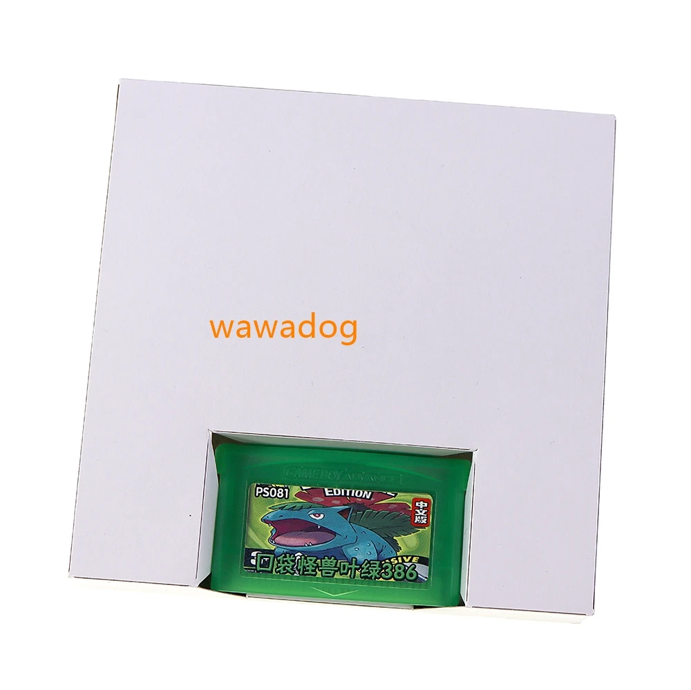 1pc For GBA Game Game Box Tray Cartridge US Version Carton Replacement Inner Inlay Replacement Cardboard Insert