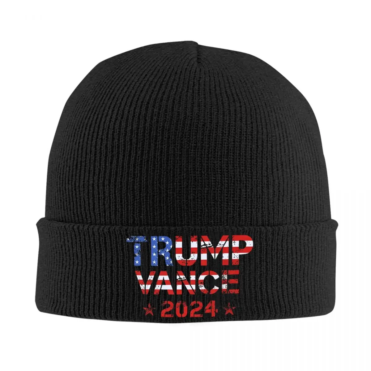 

Trump J D Vance Knitted Hat Beanies Winter Hat Warm New Presidential Election 2024 Caps Men Women