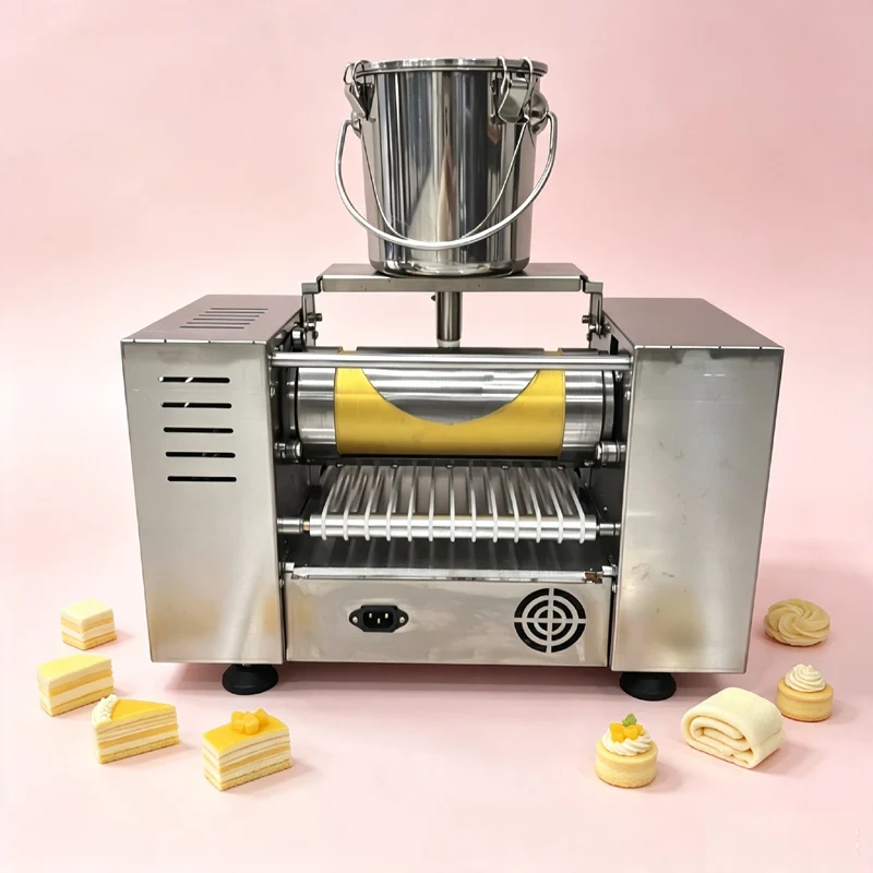 Commercial Cake Crust Machine Egg Dumpling Crust Machine Multi-function Pancake Spring Roll Pastry Melaleuca Machine