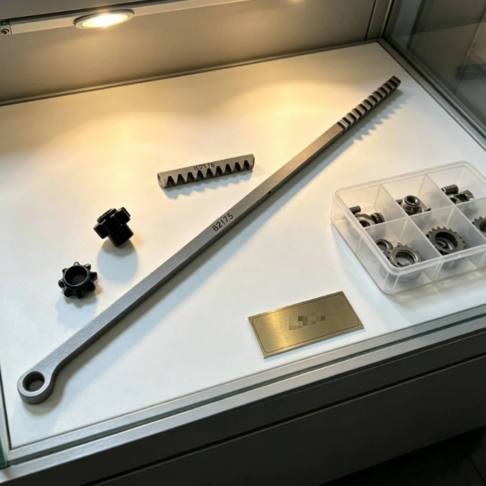 Gear and Rack Assembly Toothed Pinion Gear Set Mechanical Cost-Effective for Cobblers, Shoe Repair